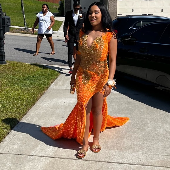 Custom Made Prom Dress - Picture 1 of 7